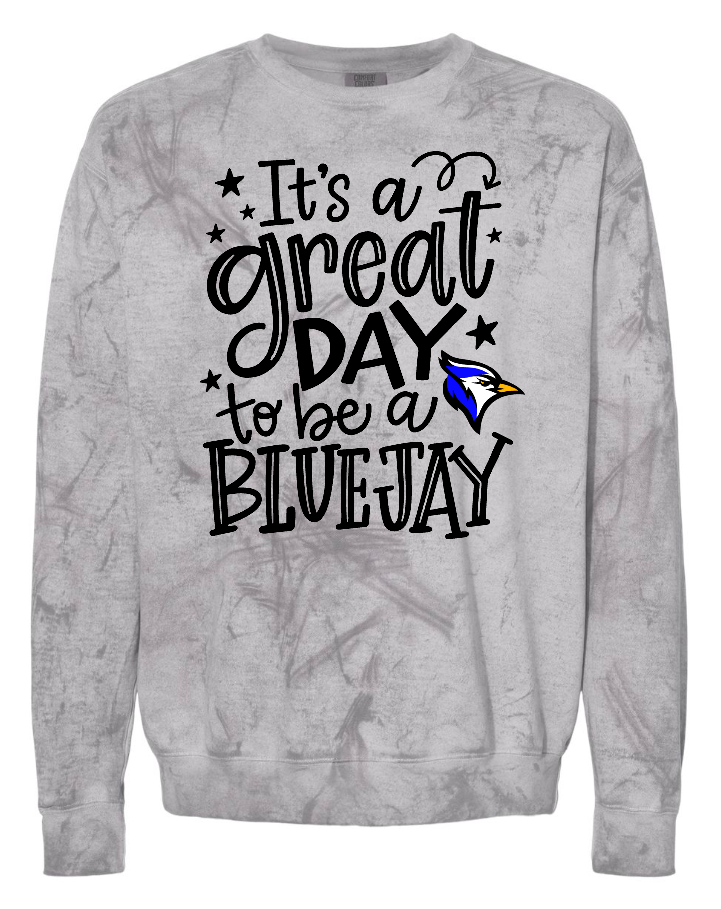 Eisenhower Elementary "Great Day to be a Bluejay" Design
