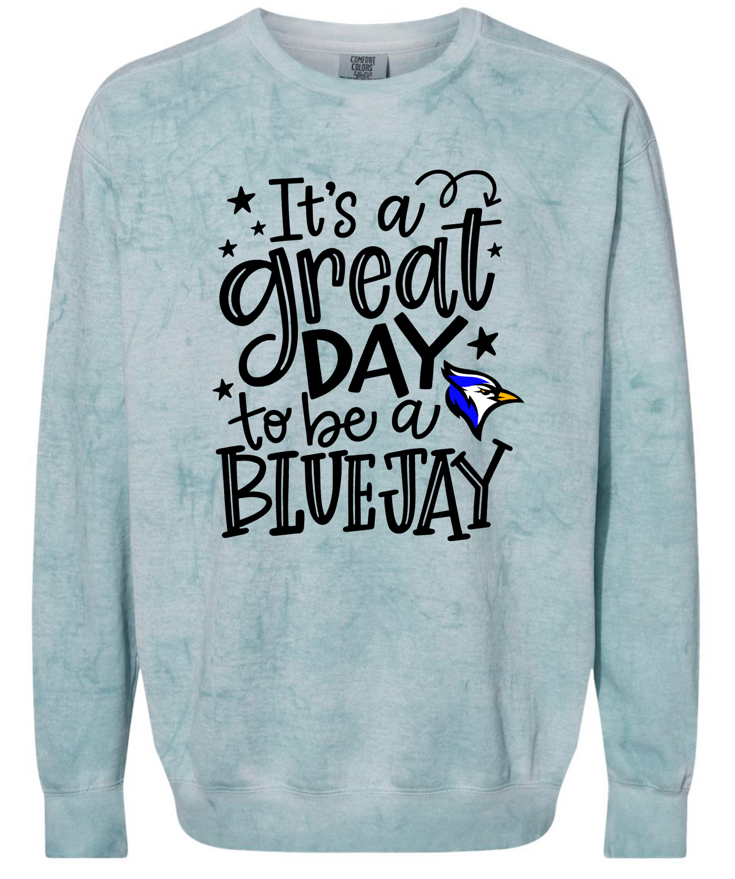 Eisenhower Elementary "Great Day to be a Bluejay" Design