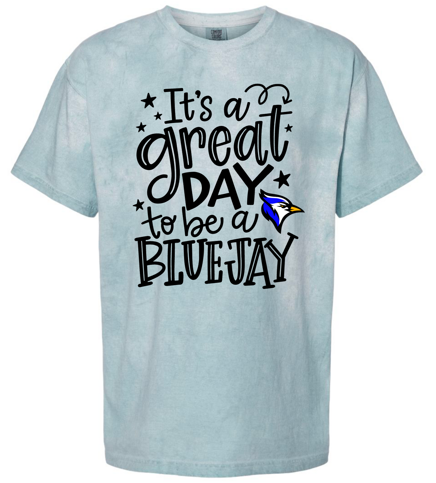 Eisenhower Elementary "Great Day to be a Bluejay" Design