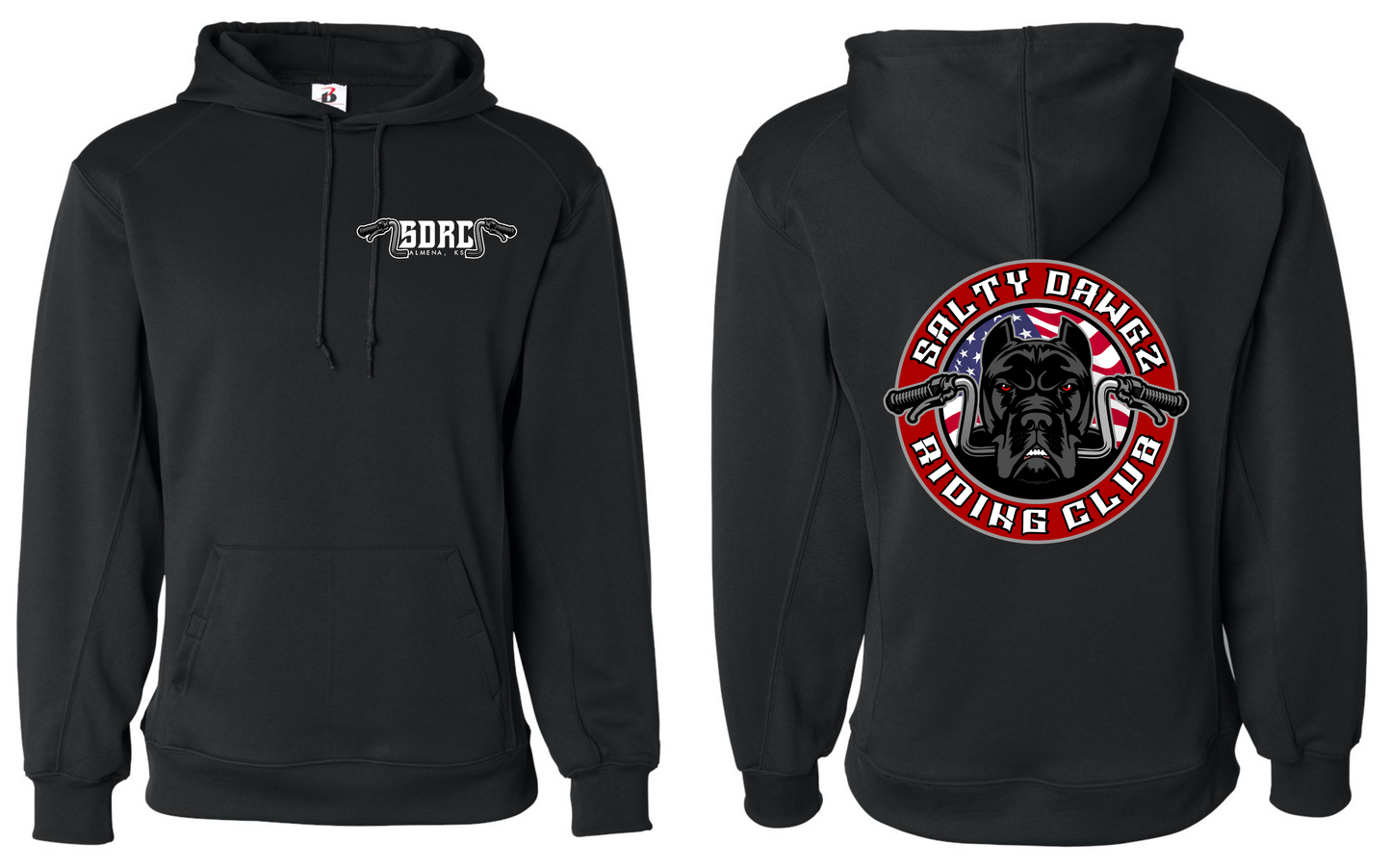 Salty Dawgz Riding Club (Sweatshirts/Hoodies)