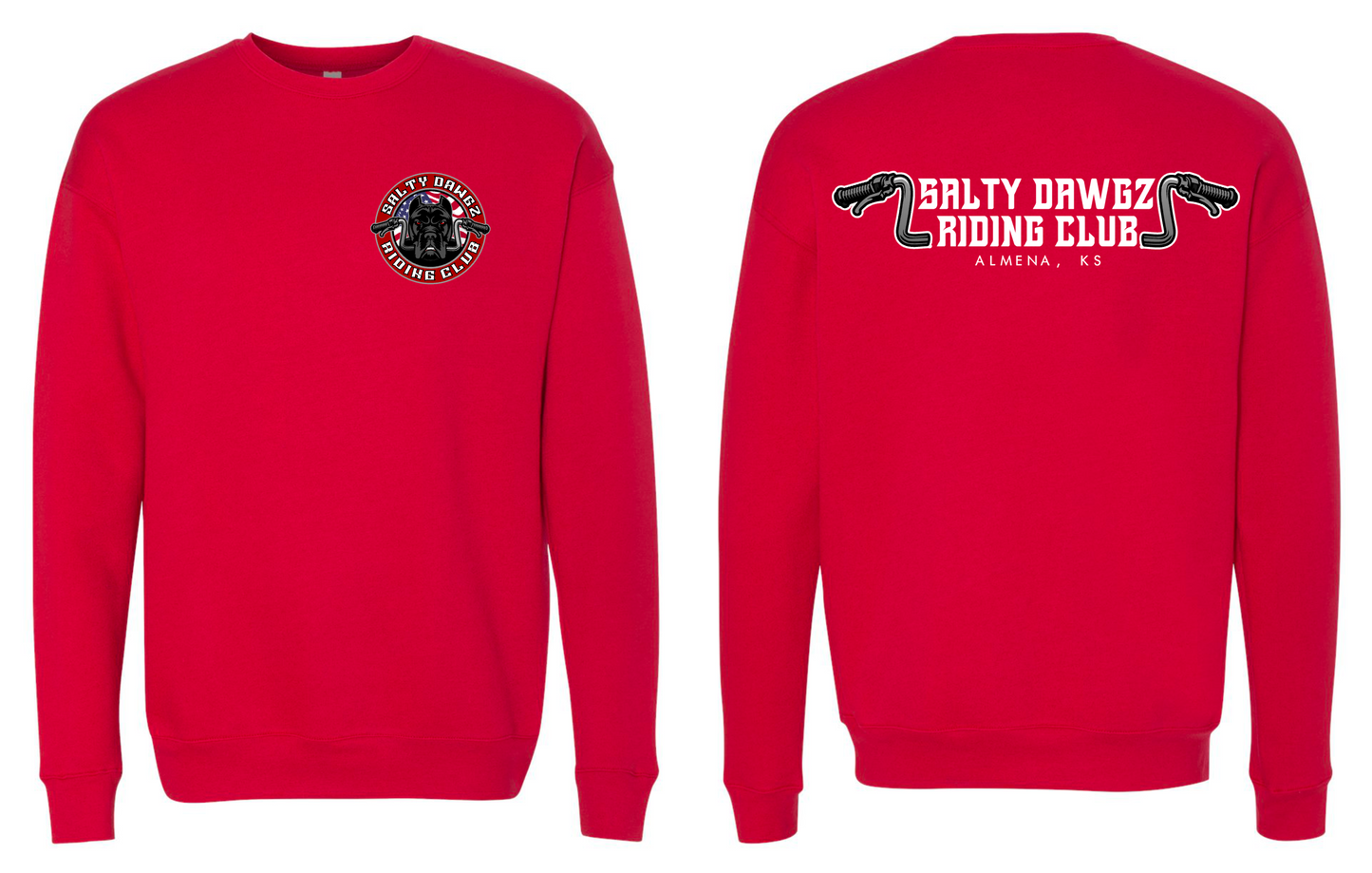 Salty Dawgz Riding Club (Sweatshirts/Hoodies)