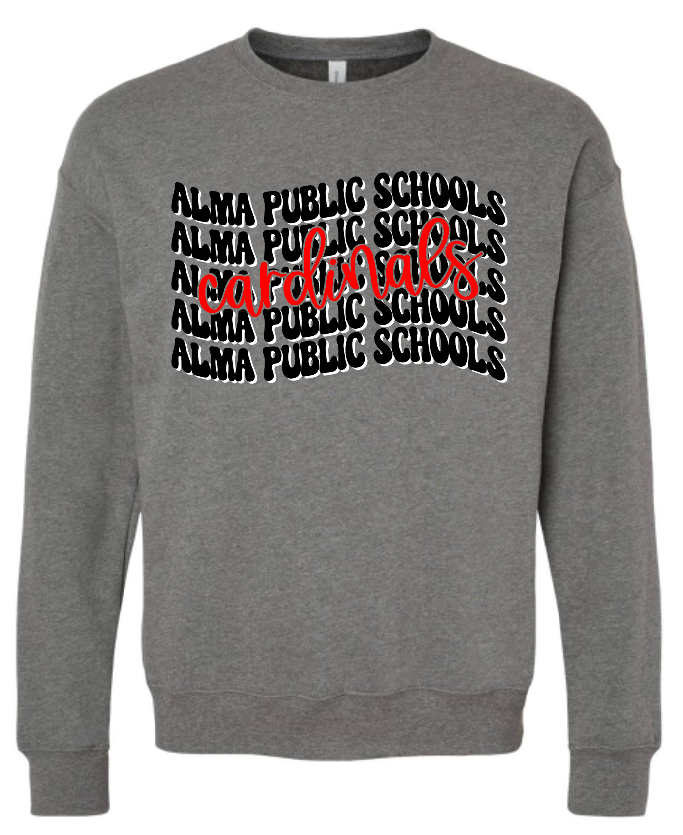 Alma Public School Cardinals (Bella+Canvas Brand)