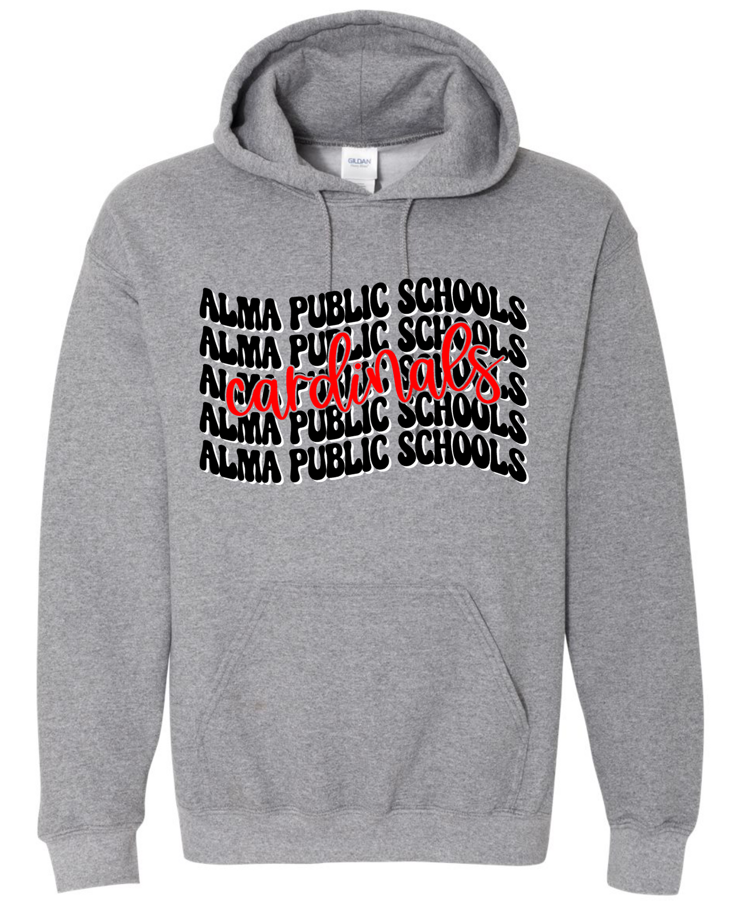 Alma Public School Cardinals (Gildan Brand)