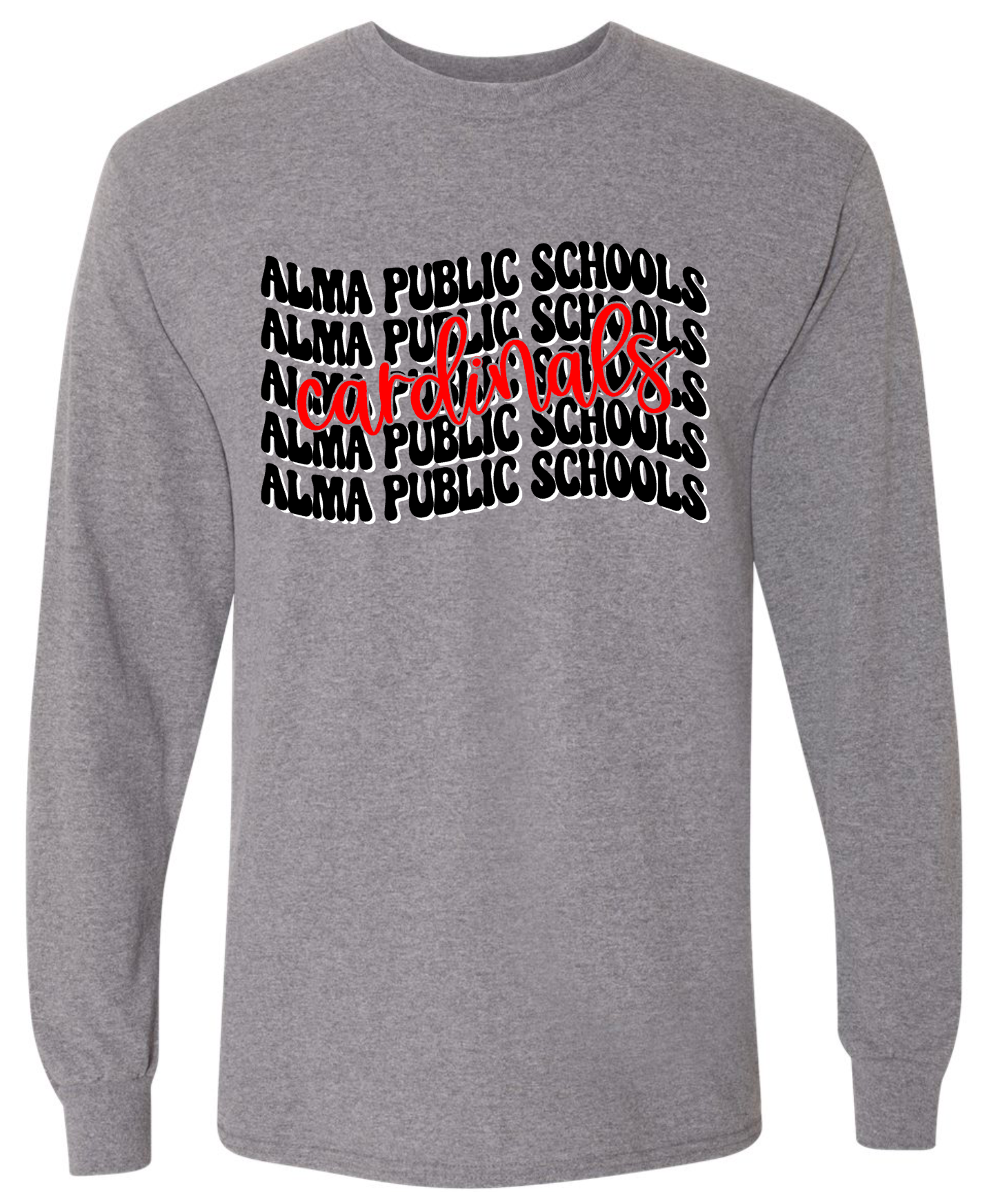 Alma Public School Cardinals (Gildan Brand)
