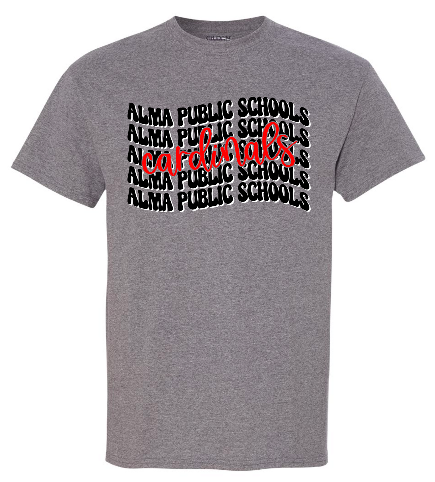 Alma Public School Cardinals (Gildan Brand)