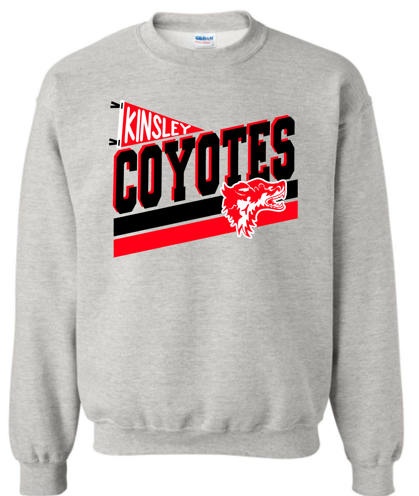 School Mascot Pennant Sweatshirt