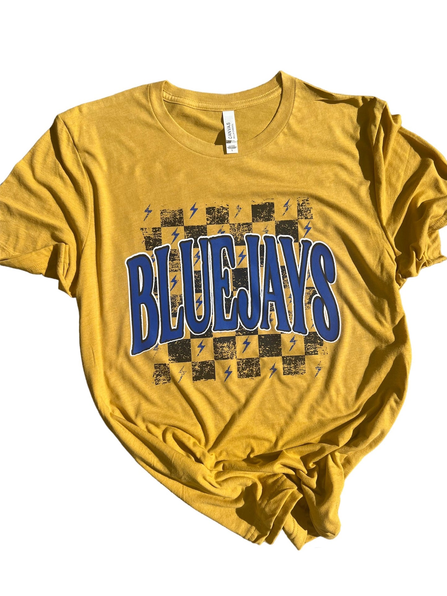 BLUEJAYS Checkered T-Shirt