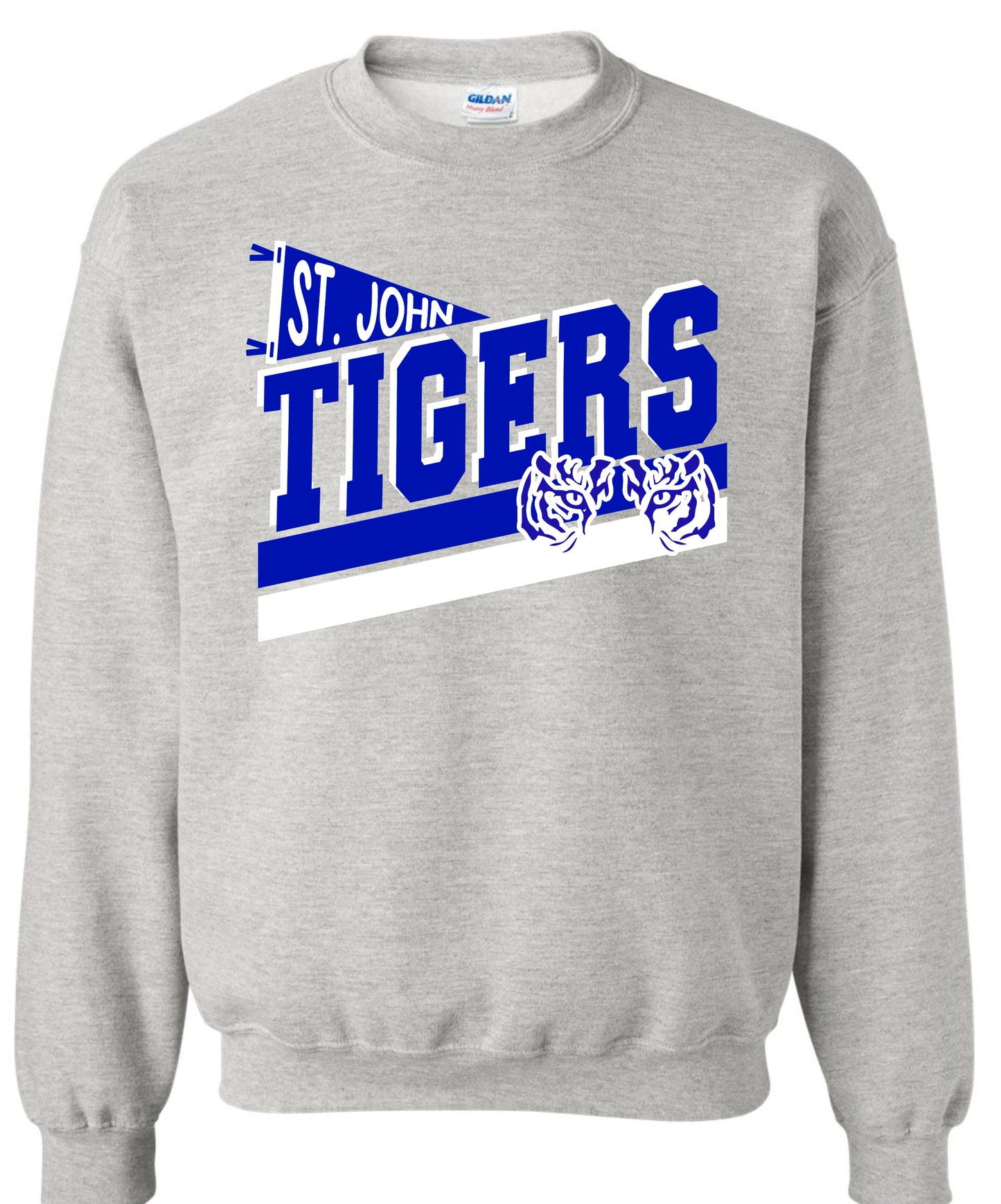 School Mascot Pennant Sweatshirt