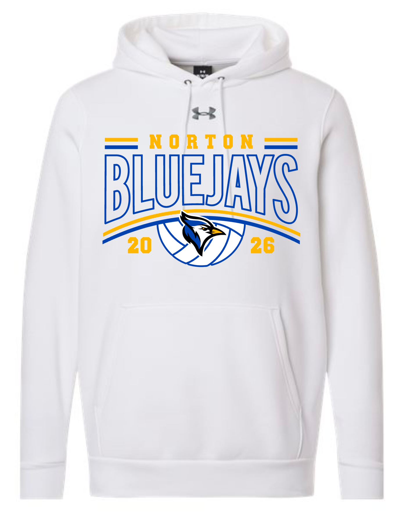 Bluejay Volleyball 2026 White (Under Armour Brand)