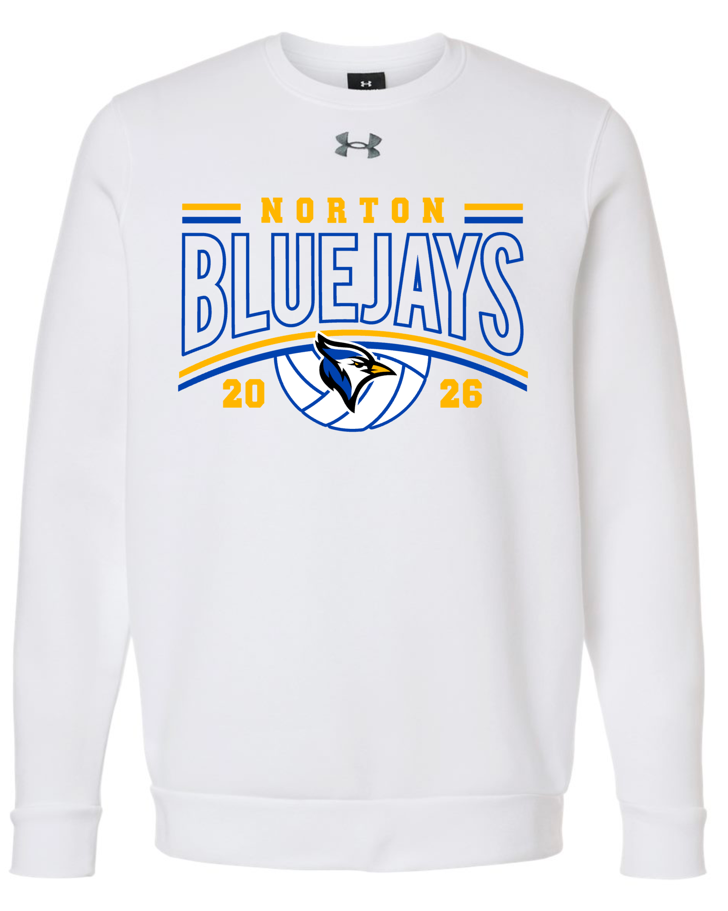 Bluejay Volleyball 2026 White (Under Armour Brand)