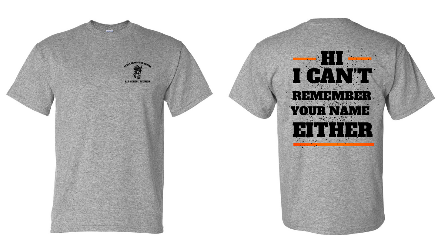 2025 Larned High School, All School Reunion Apparel (Bella+Canvas Brand)