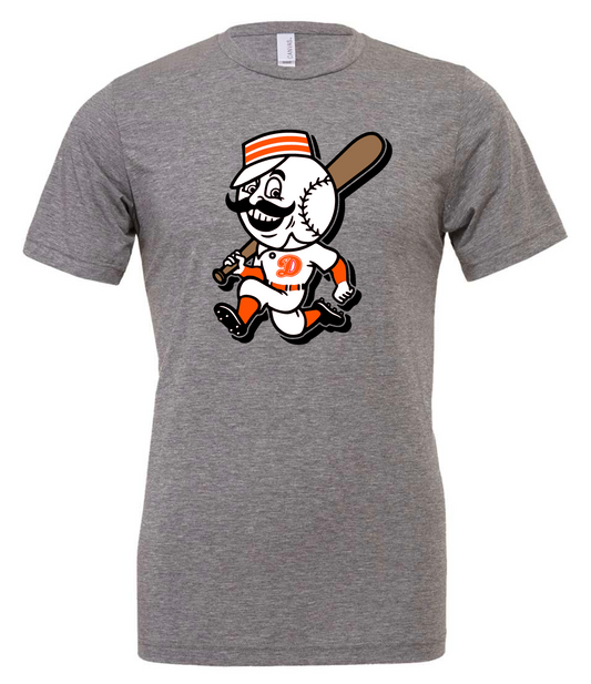 Dirtbags "Mascot" Baseball Apparel (Bella+Canvas Brand)
