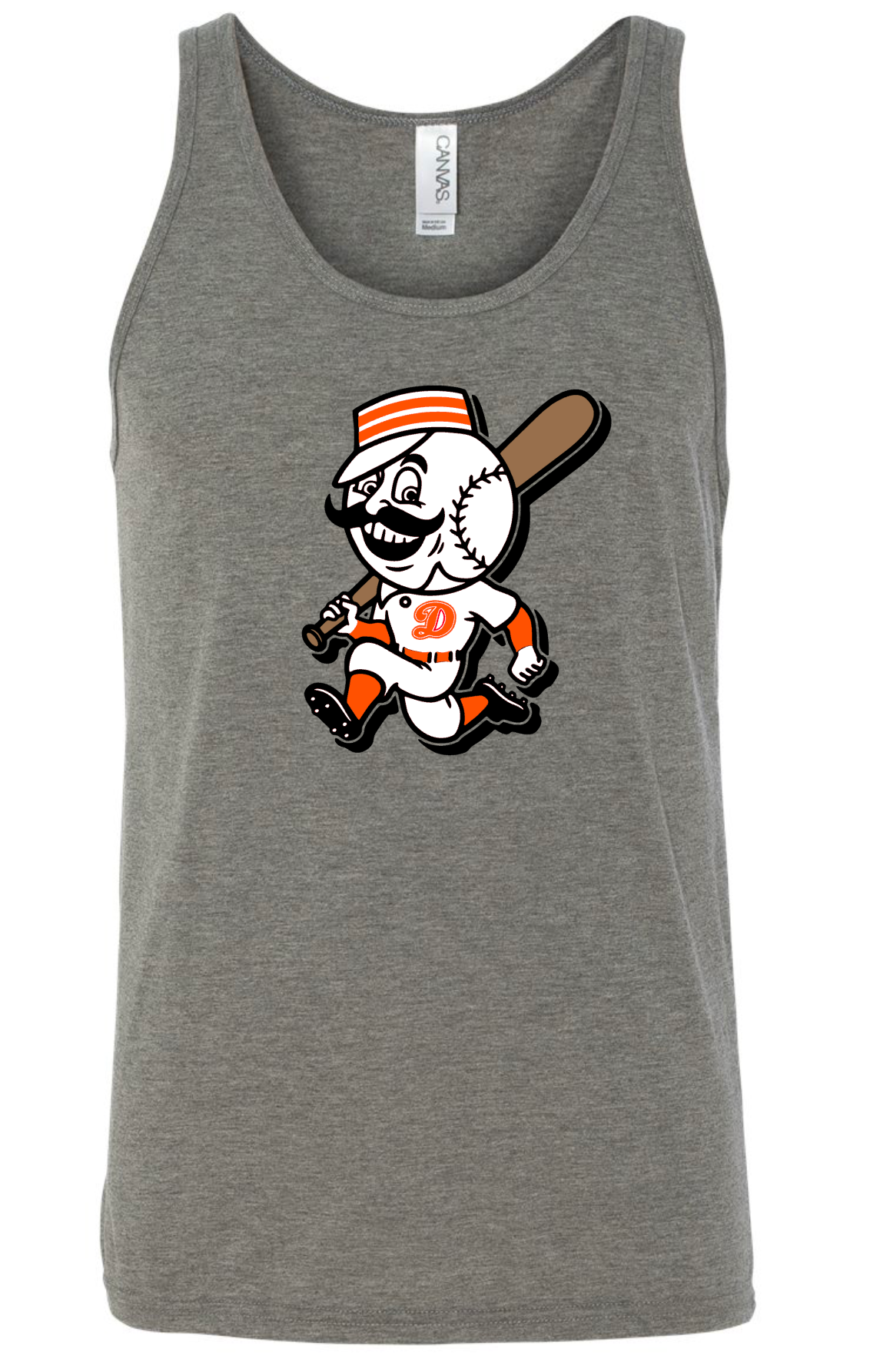 Dirtbags "Mascot" Baseball Apparel (Bella+Canvas Brand)
