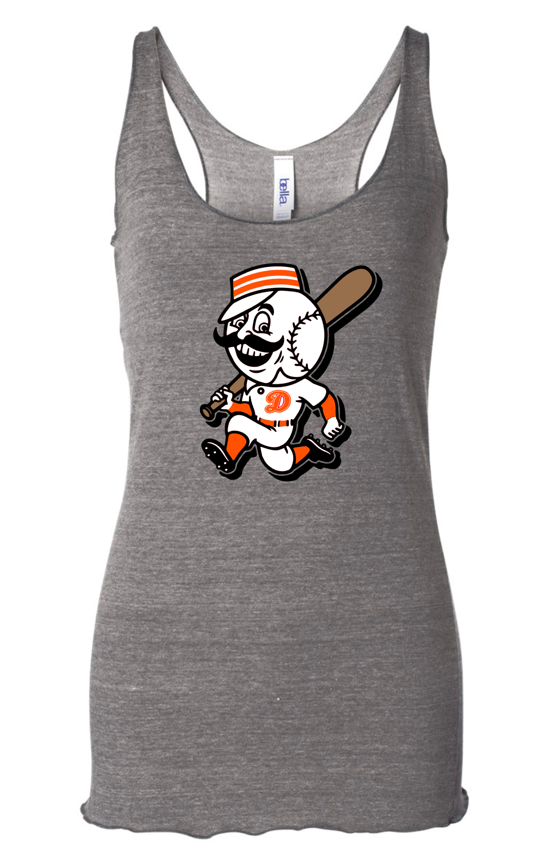 Dirtbags "Mascot" Baseball Apparel (Bella+Canvas Brand)