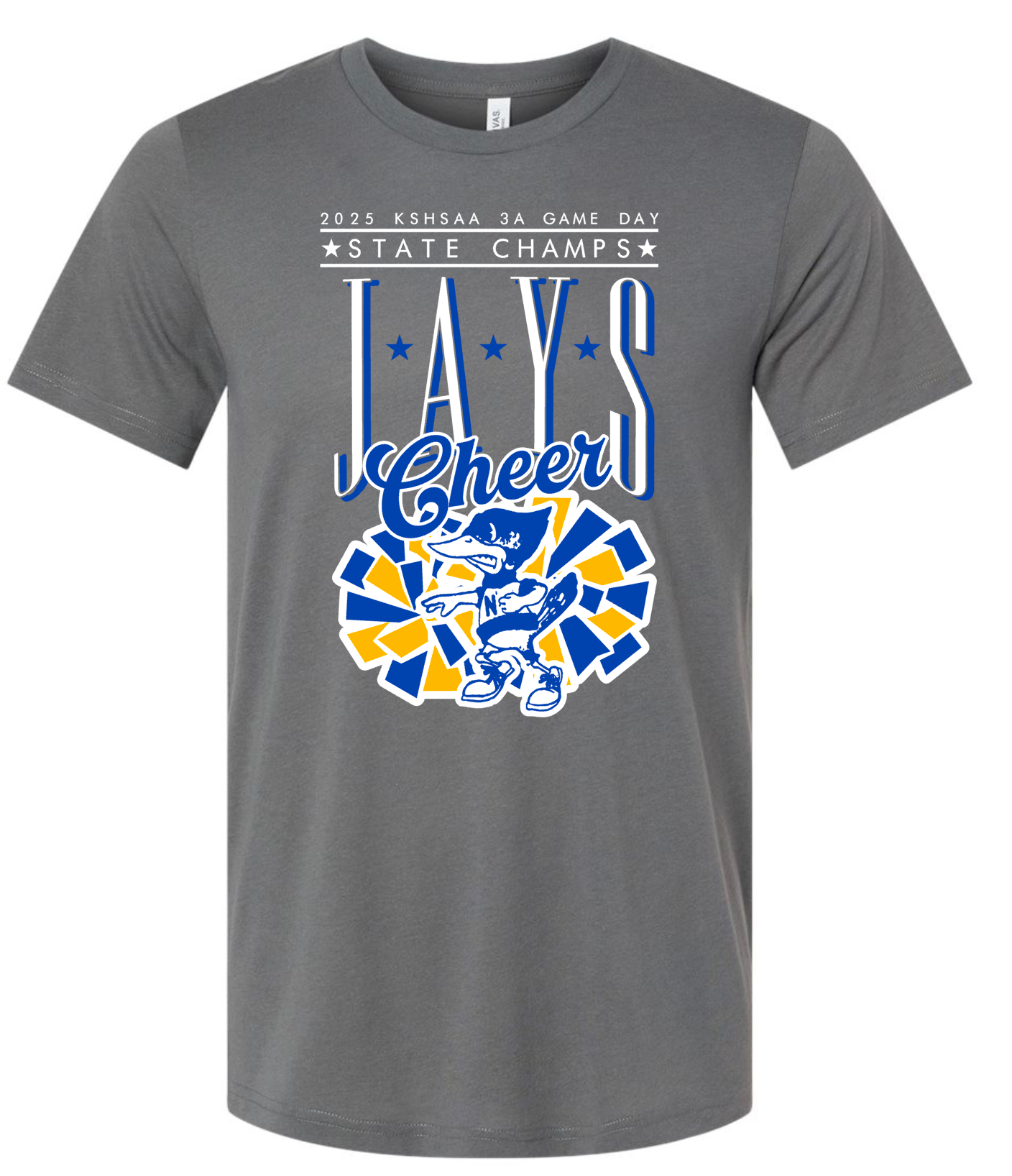 NCHS Cheer State Champs (Bella+Canvas Brand)