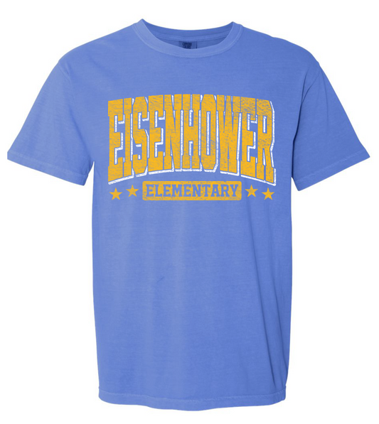Eisenhower T-Shirt (Flo Blue)