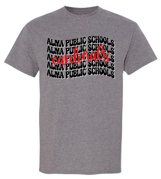 Alma Public School Cardinals (Gildan Brand)