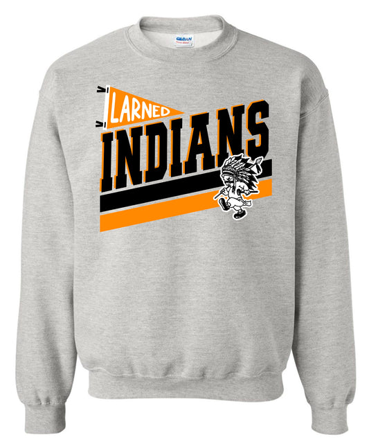 School Mascot Pennant Sweatshirt