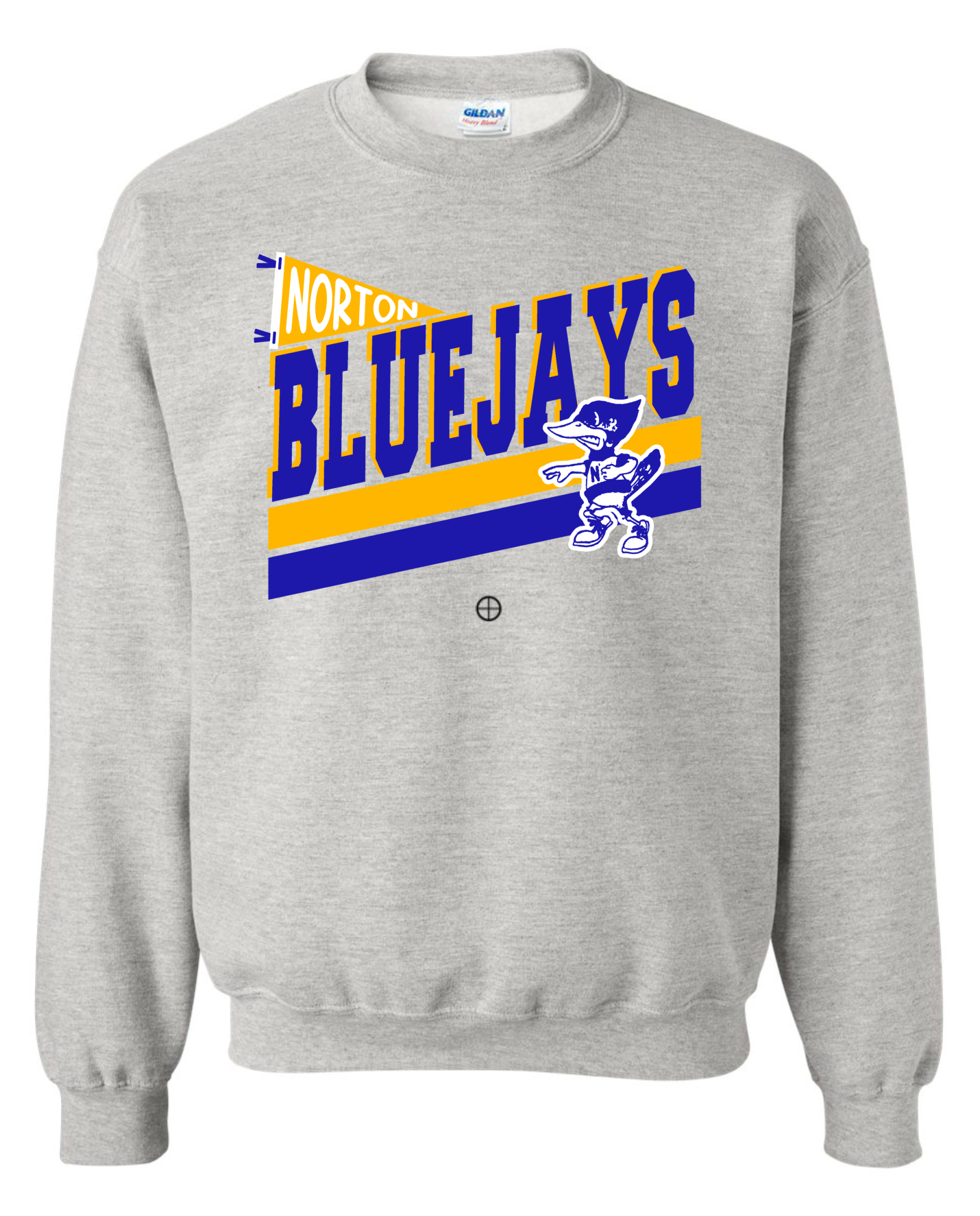 School Mascot Pennant Sweatshirt