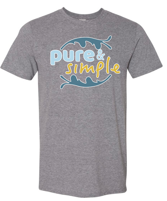 Pure & Simple T-Shirt (Graphite Heather)