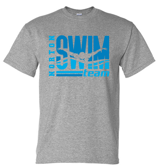 2025 Norton Swim Team Shirts (ALTERNATE COLOR/ GILDAN BRAND)