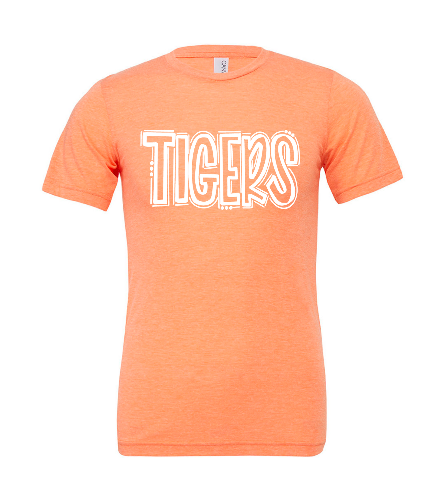 WES TIGERS T-SHIRT(BELLA+CANVAS BRAND)