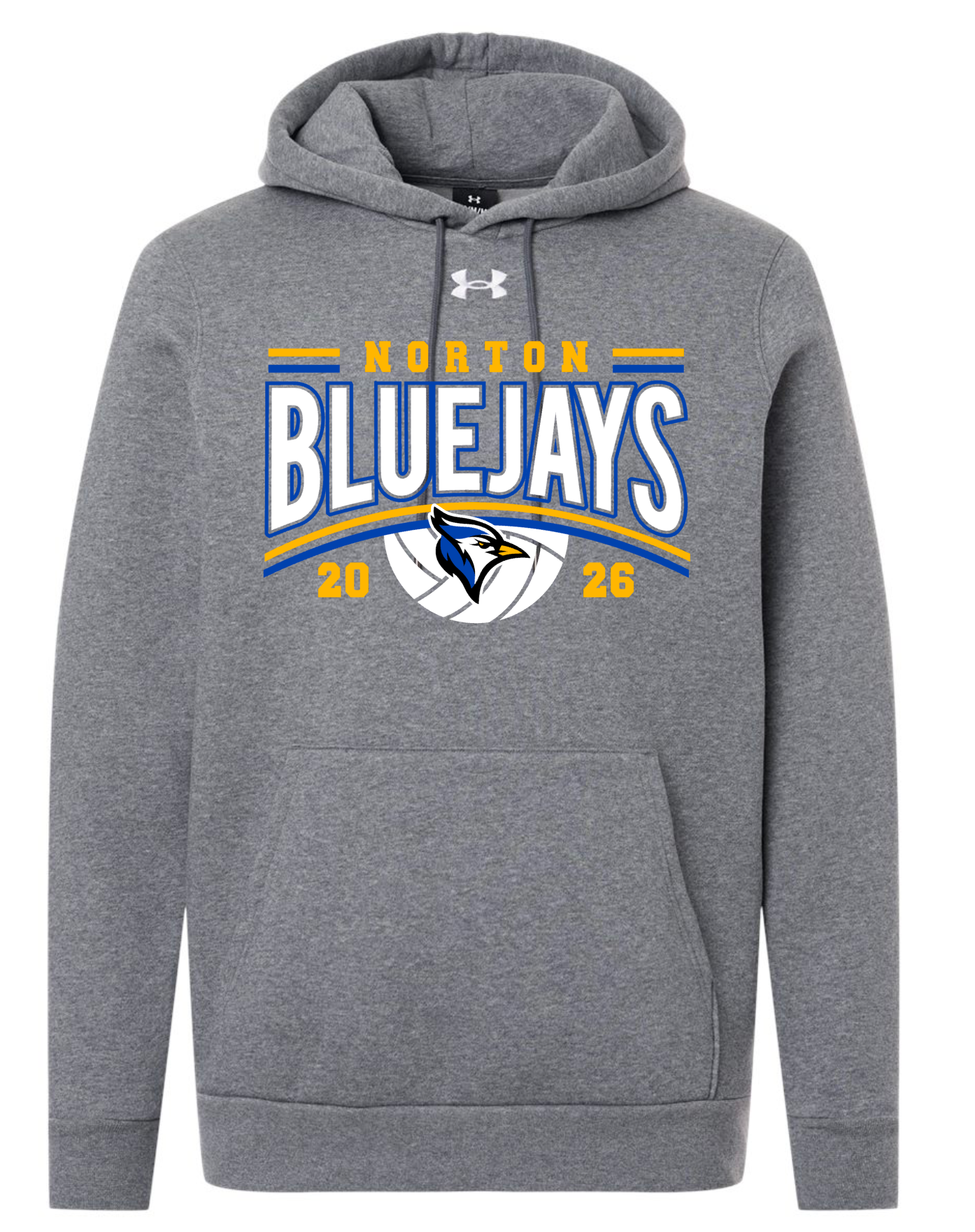 Bluejay Volleyball 2026 Gray (Under Armour Brand)