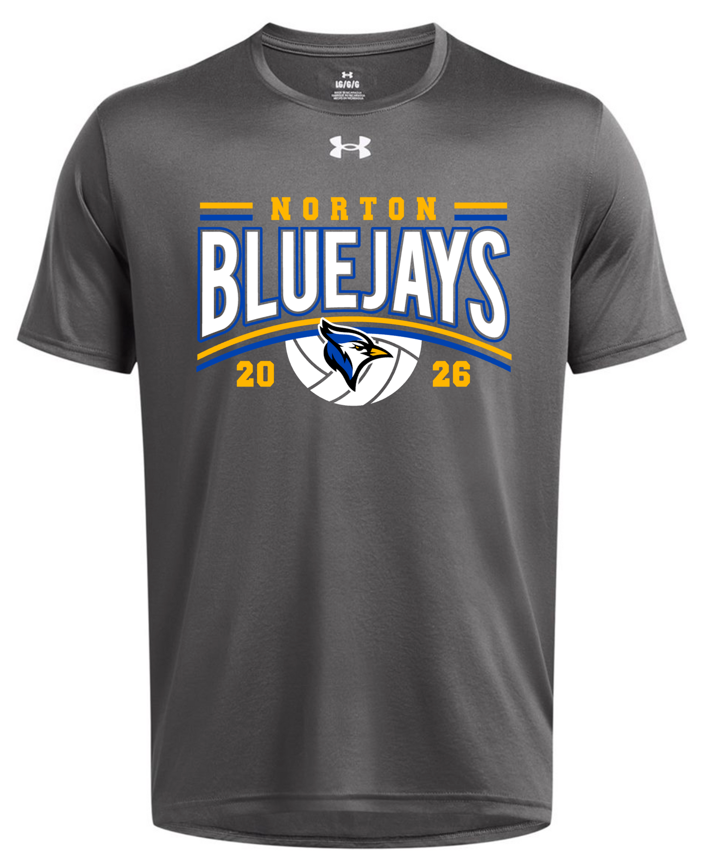 Bluejay Volleyball 2026 Gray (Under Armour Brand)