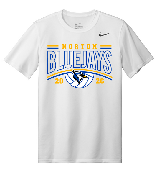 Bluejay Volleyball 2026 White (Nike Brand)