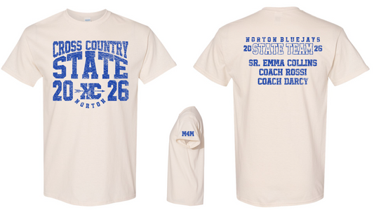 2026 State Cross Country (Bella+Canvas Brand)